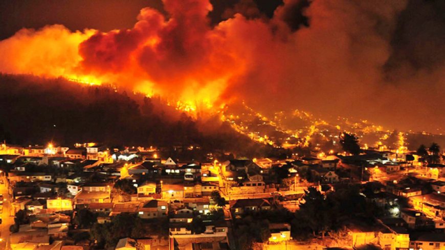 Chile país de fuego