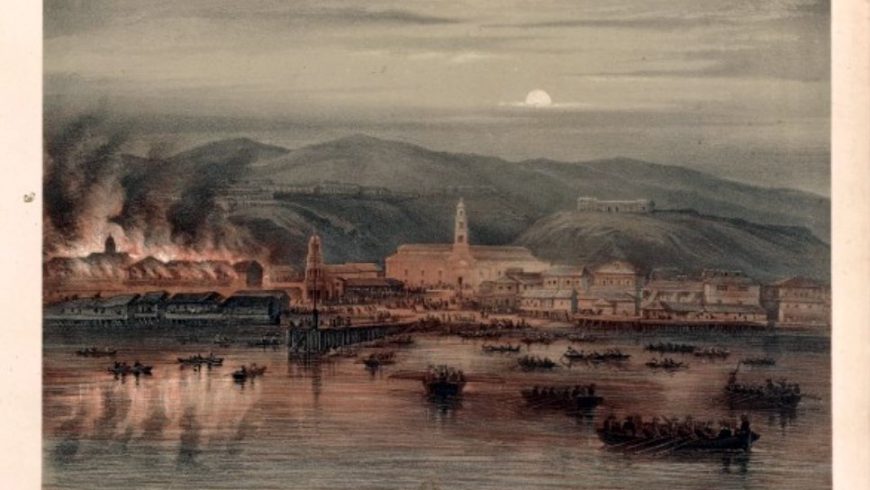 Los Héroes del Fuego: Incendio en Valparaíso de 1850 y la creación del Cuerpo de Bomberos