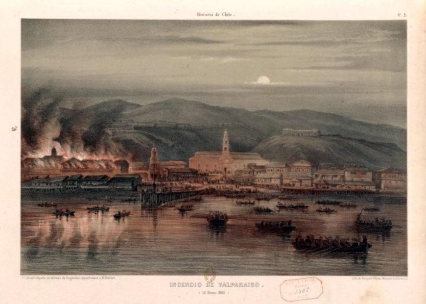 Los Héroes del Fuego: Incendio en Valparaíso de 1850 y la creación del Cuerpo de Bomberos