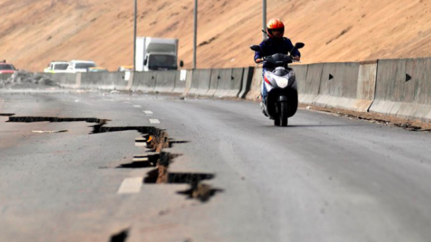 El Tsunami y los daños del terremoto en Iquique del 2014