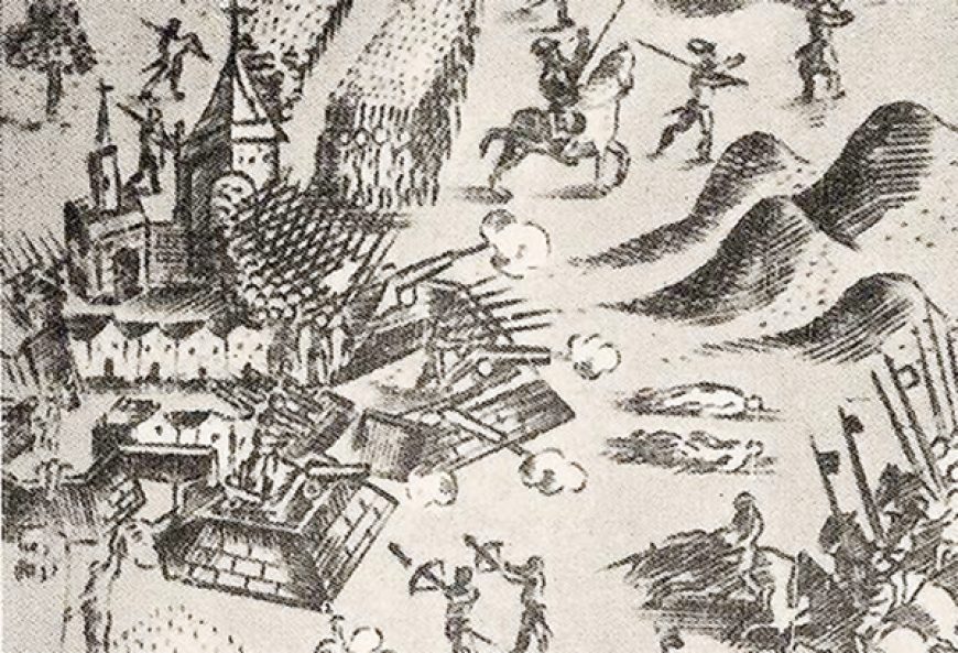 La primera catástrofe de los españoles en el Reino de Chile, incendio del 11 de septiembre de 1541