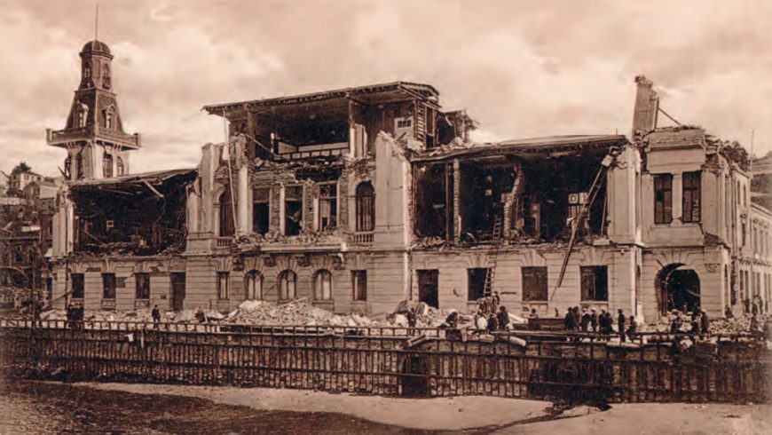 Recordando el terremoto de Valparaíso de 1906